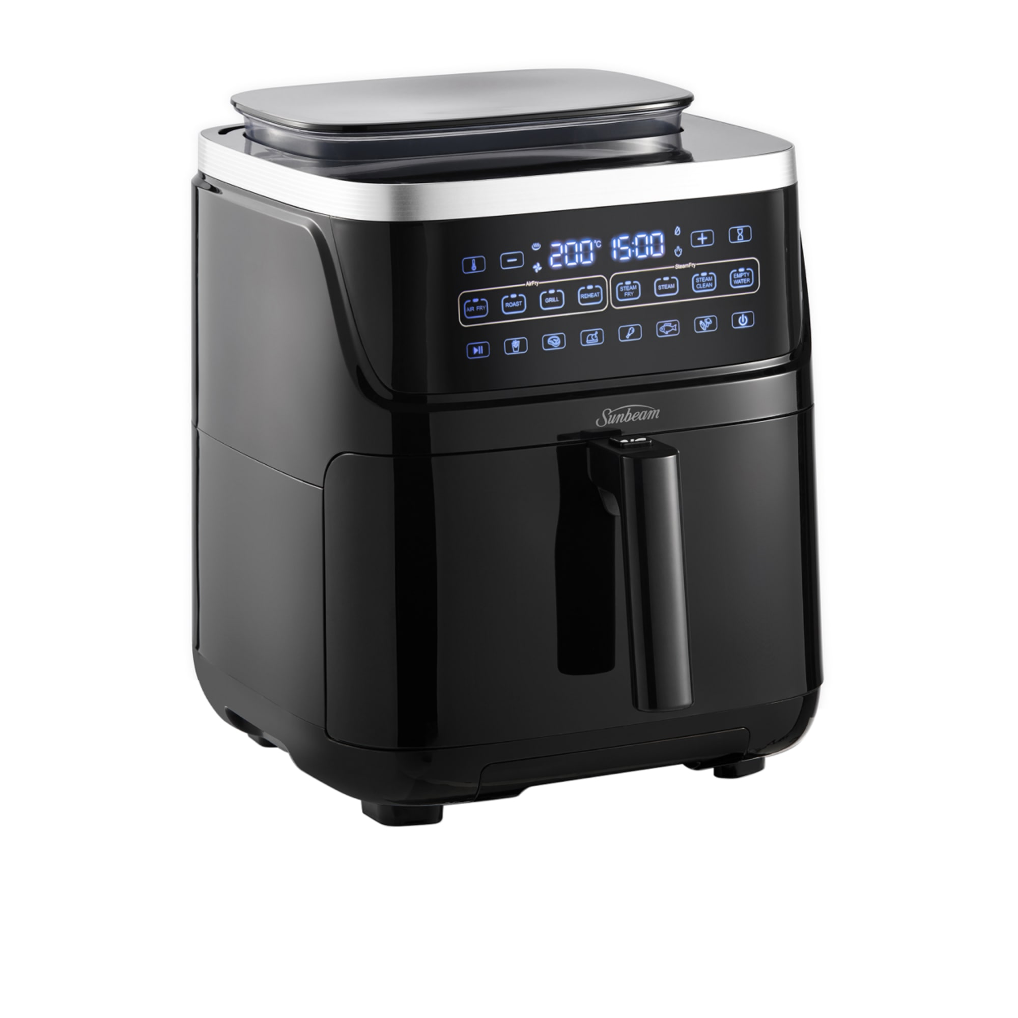 Sunbeam SteamFry AFP4600BK Air Fryer Steam Kitchen Warehouse sunbeam-steamfry-afp4600bk-air-fryer-steam-kitchen-warehouse